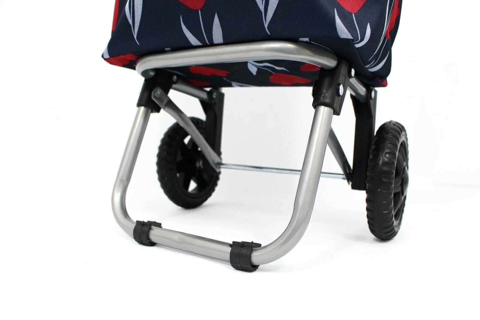 40L Lightweight Shopping Trolley Wheeled Folding Durable Cart Strong Bag Grocery - Image 22