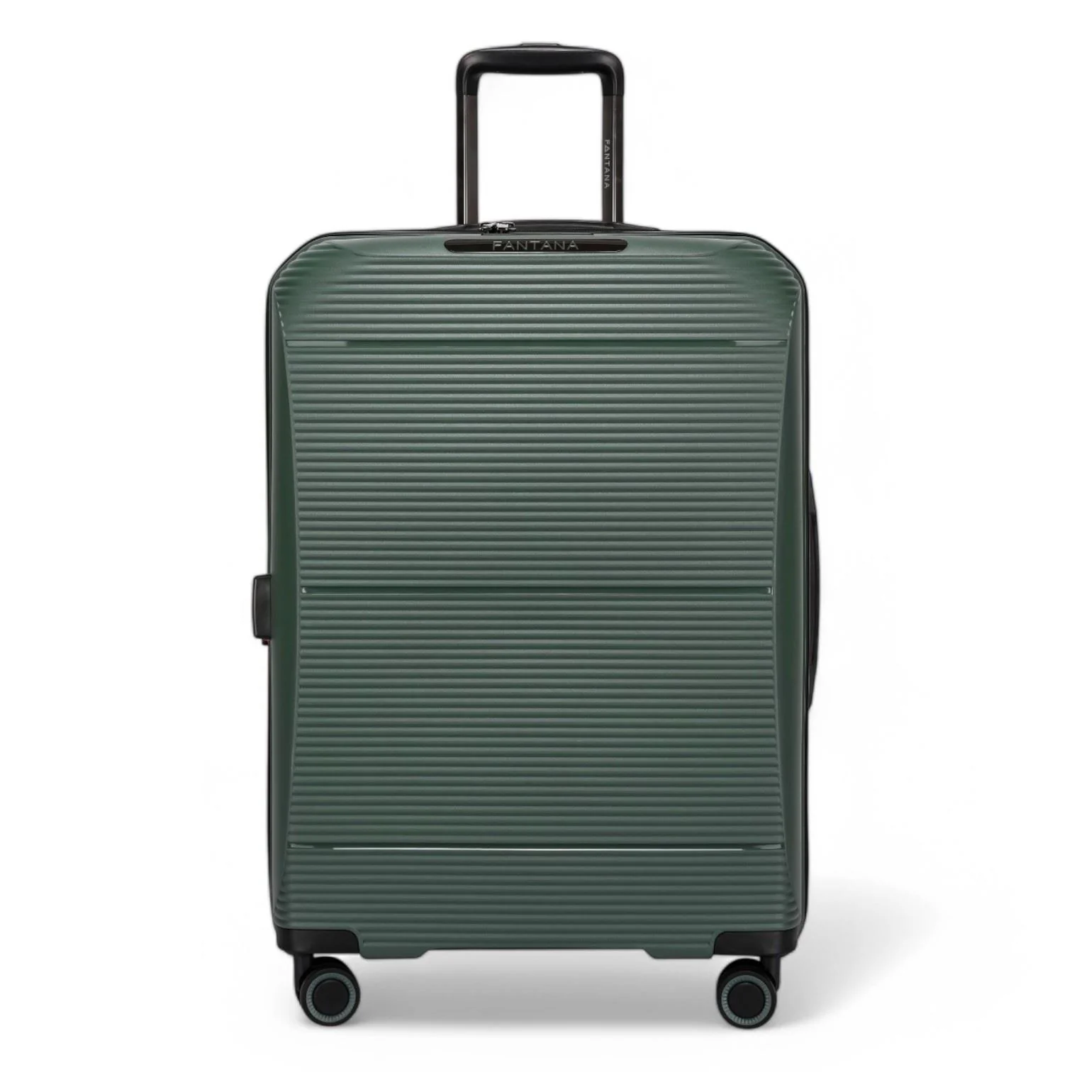 Abiko Large Hard Shell Suitcase in Olive