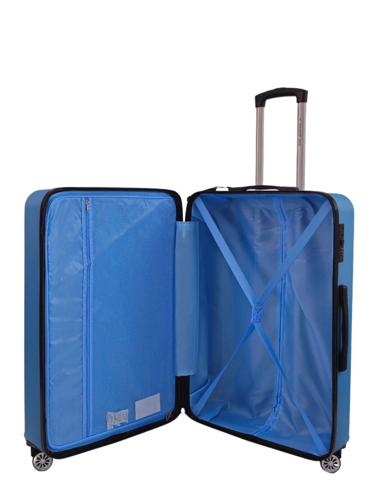 Alabaster Large Hard Shell Suitcase in Blue - Image 5