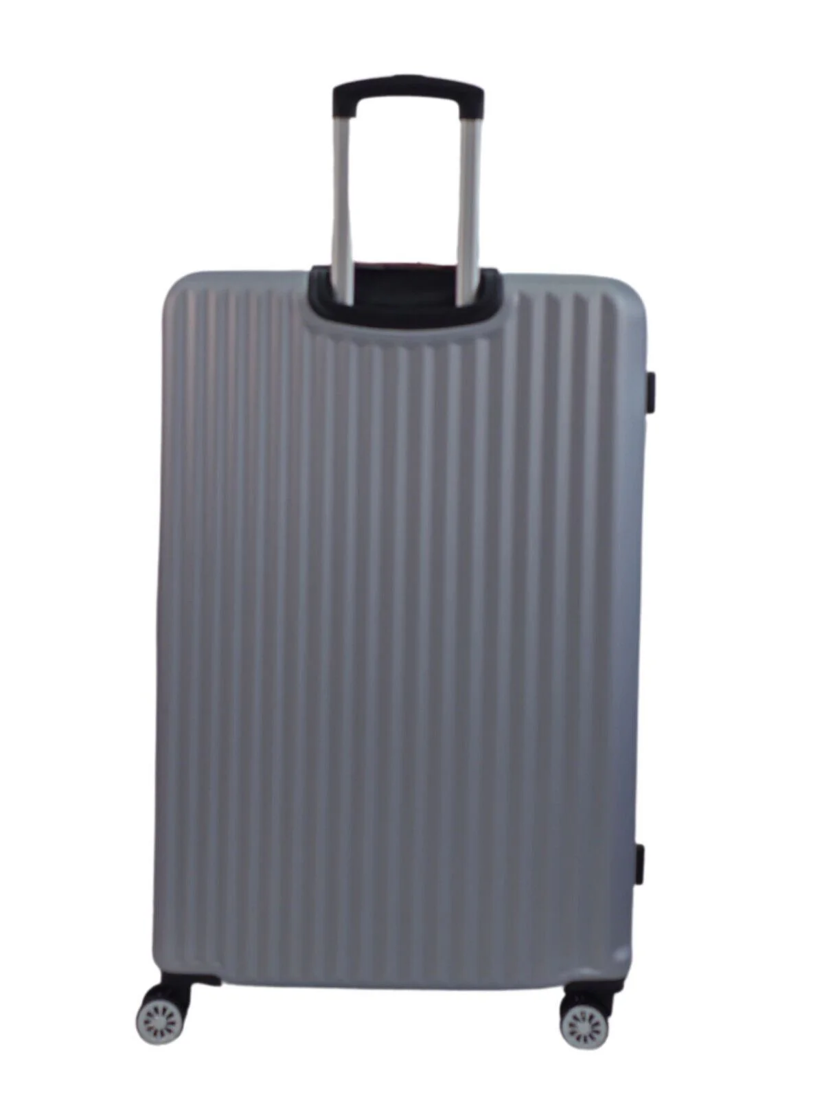 Albertville Extra Large Hard Shell Suitcase in Silver - Image 4
