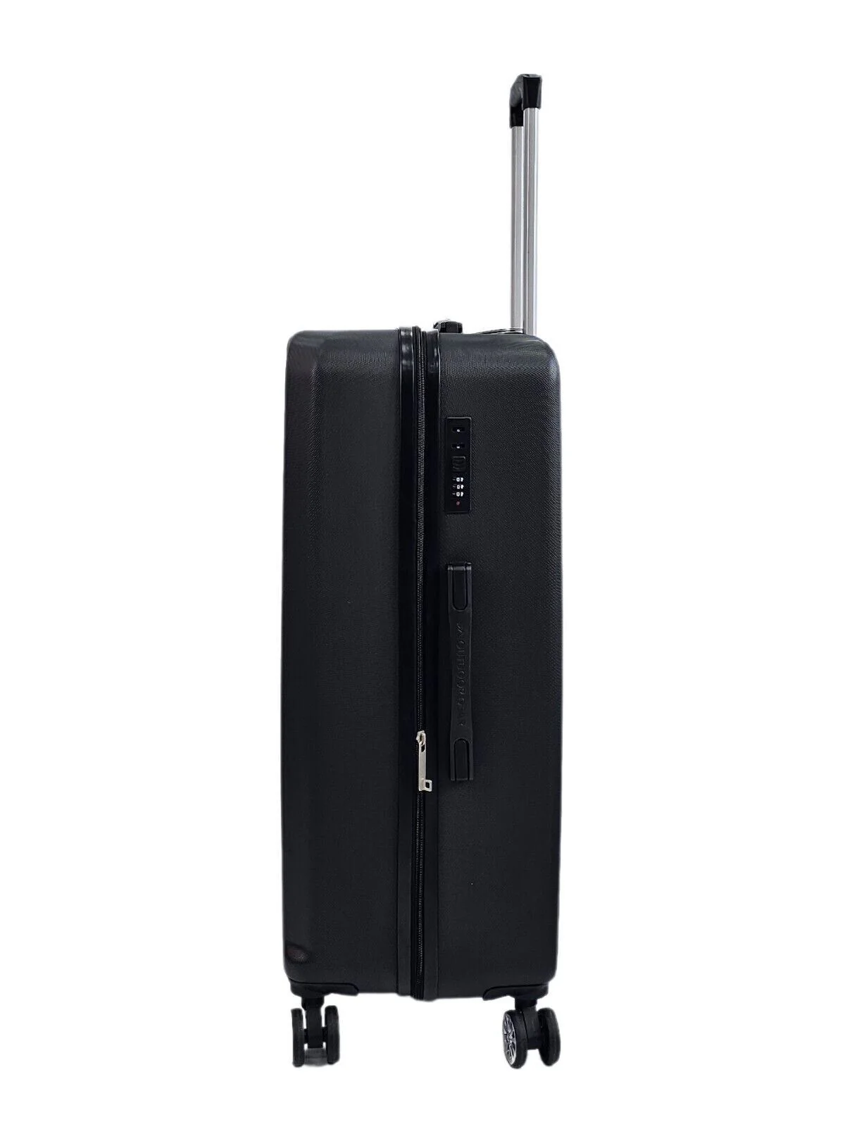 Albertville Large Hard Shell Suitcase in Black - Image 3
