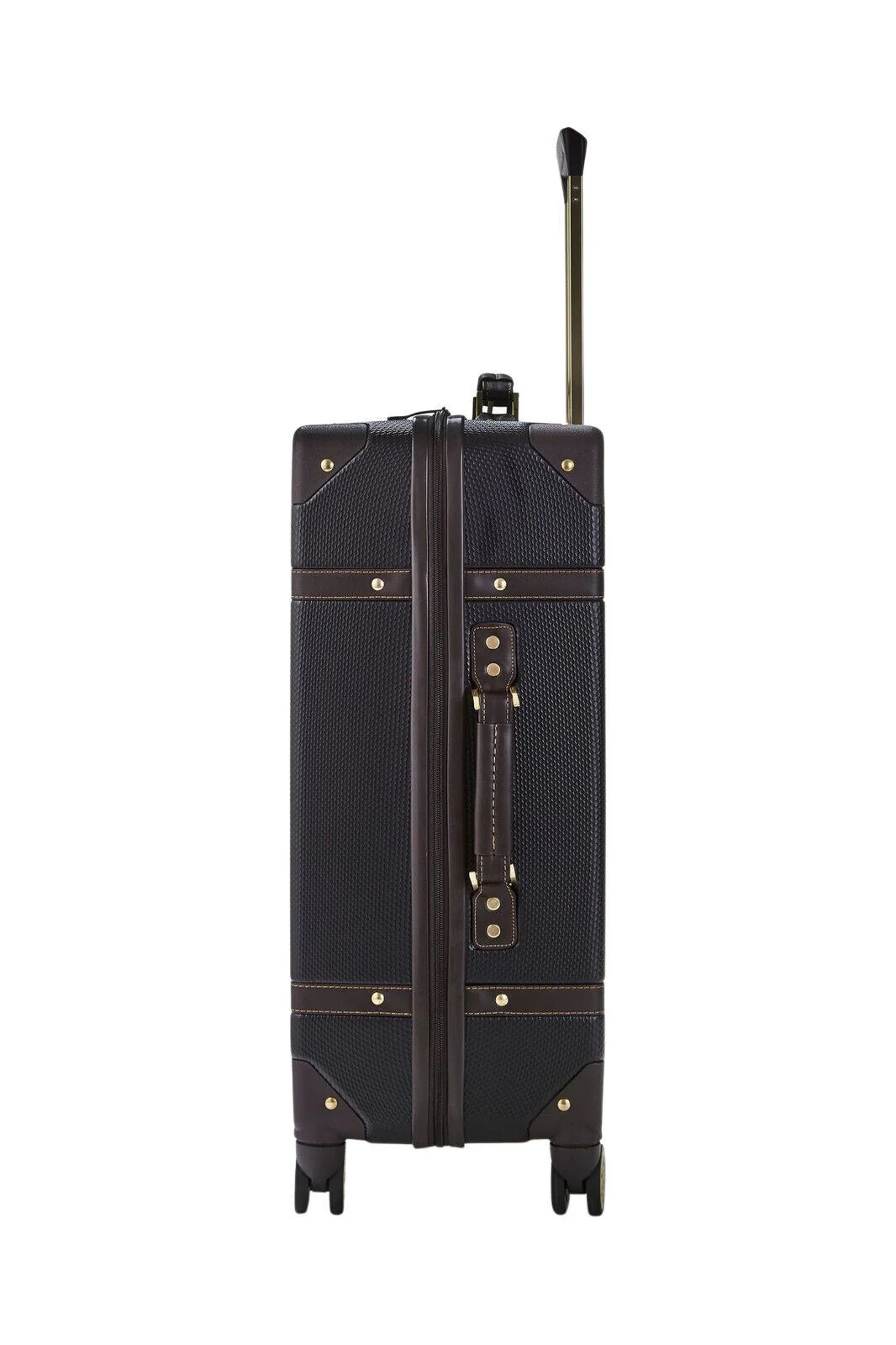 Alexandria Large Hard Shell Suitcase in Black - Image 3