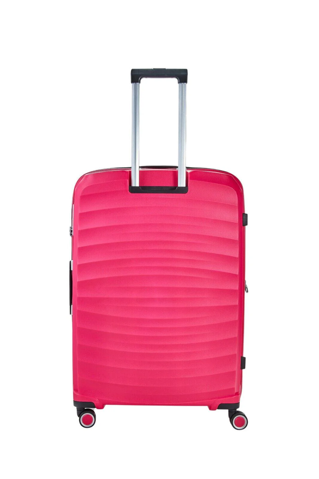 Altoona Large Hard Shell Suitcase in Pink - Image 3