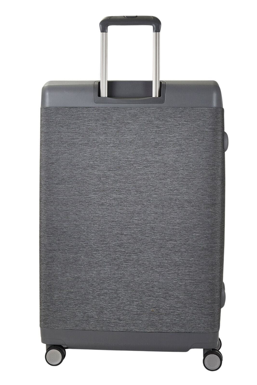 Anniston Large Soft Shell Suitcase in Grey - Image 3