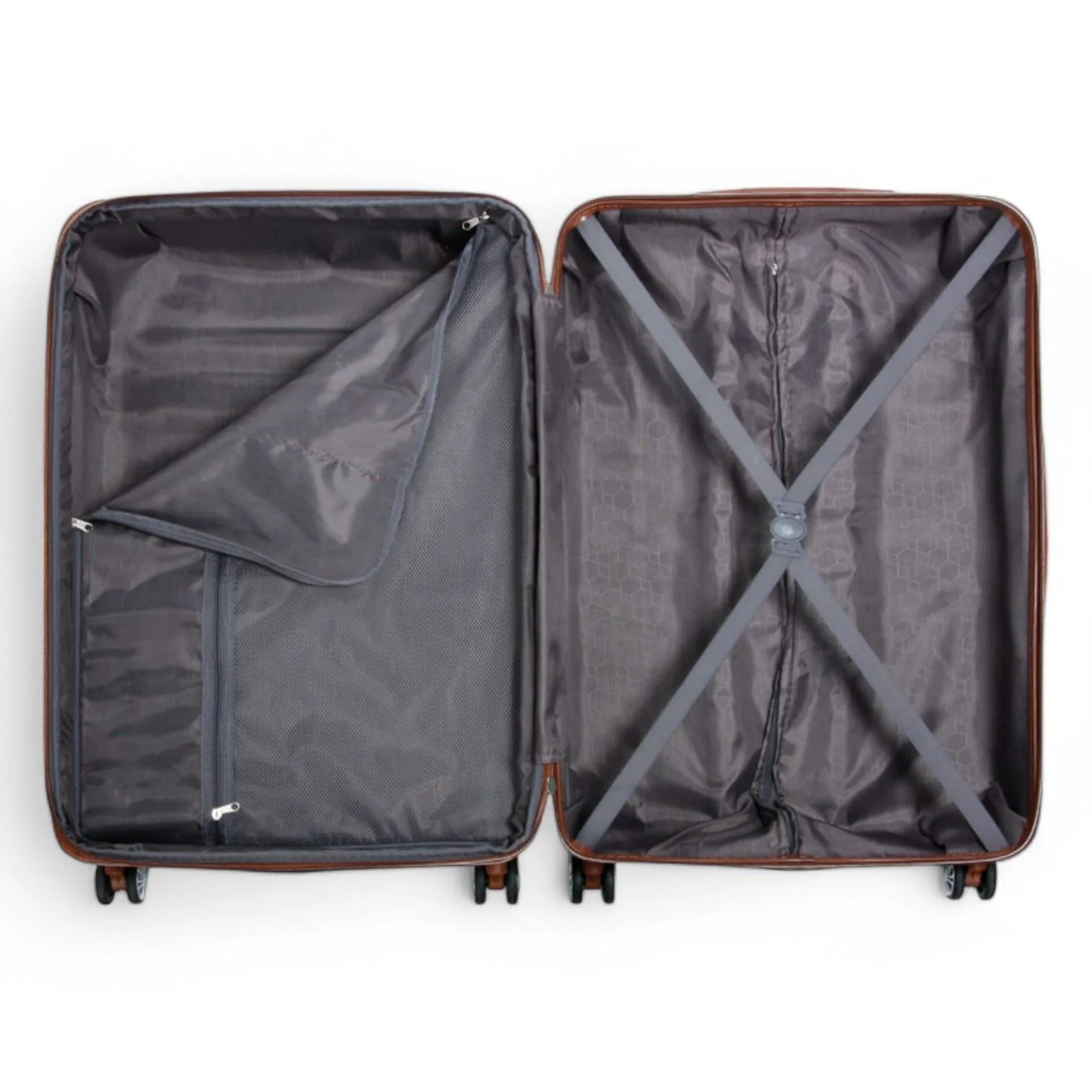 Armidale Large Hard Shell Suitcase in Blue - Image 10