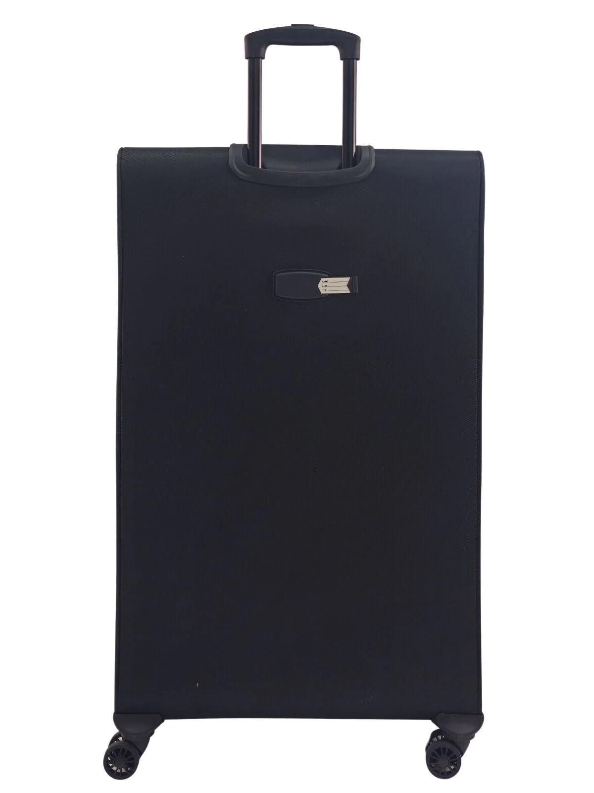 Ashland Extra Large Soft Shell Suitcase in Black - Image 2