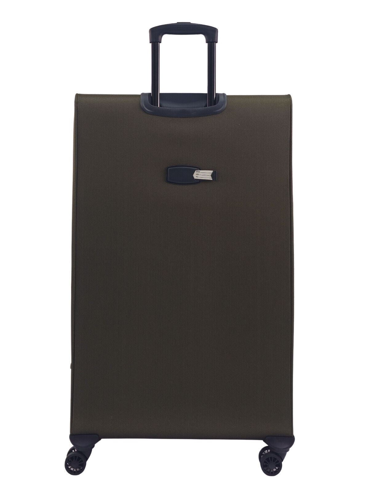 Ashland Extra Large Soft Shell Suitcase in Khaki - Image 4