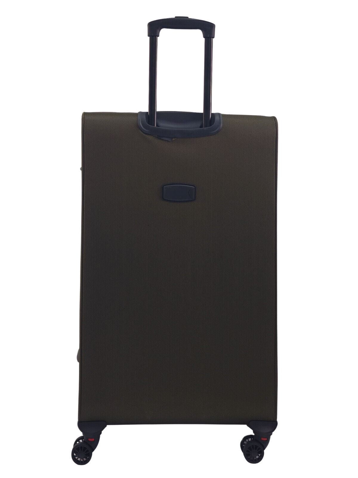 Ashland Large Soft Shell Suitcase in Khaki - Image 5