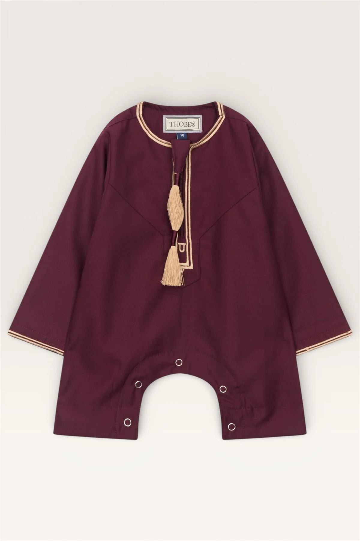 Baby Boys Ramadan Moroccan Thobe Robe Emirati Eid Jubba- B-TT003 - Image 7