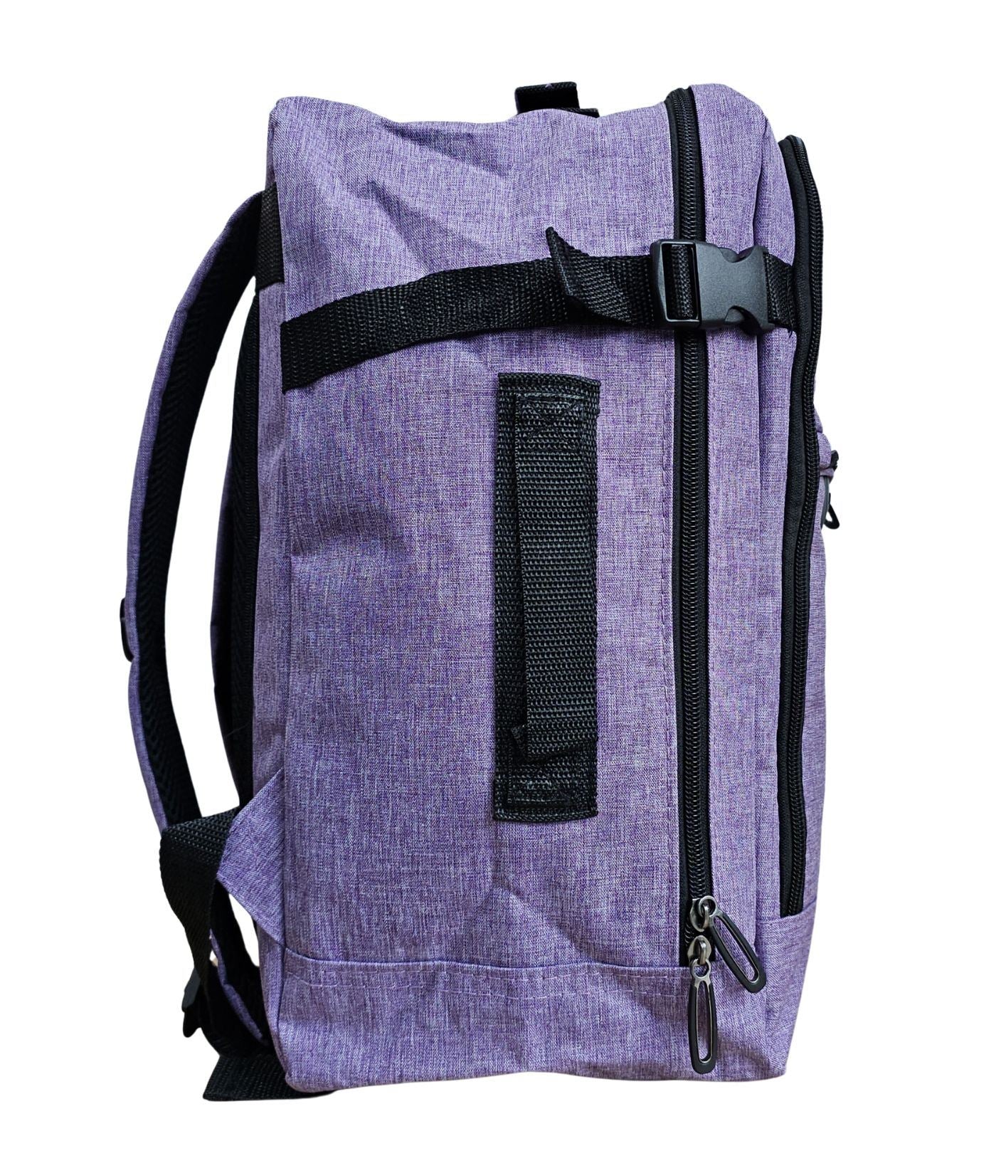 Backpack Rucksack 40x20 x25 cm Underseat Travel Cabin Bag for Easy Jet, Ryanair Lilac - Image 3