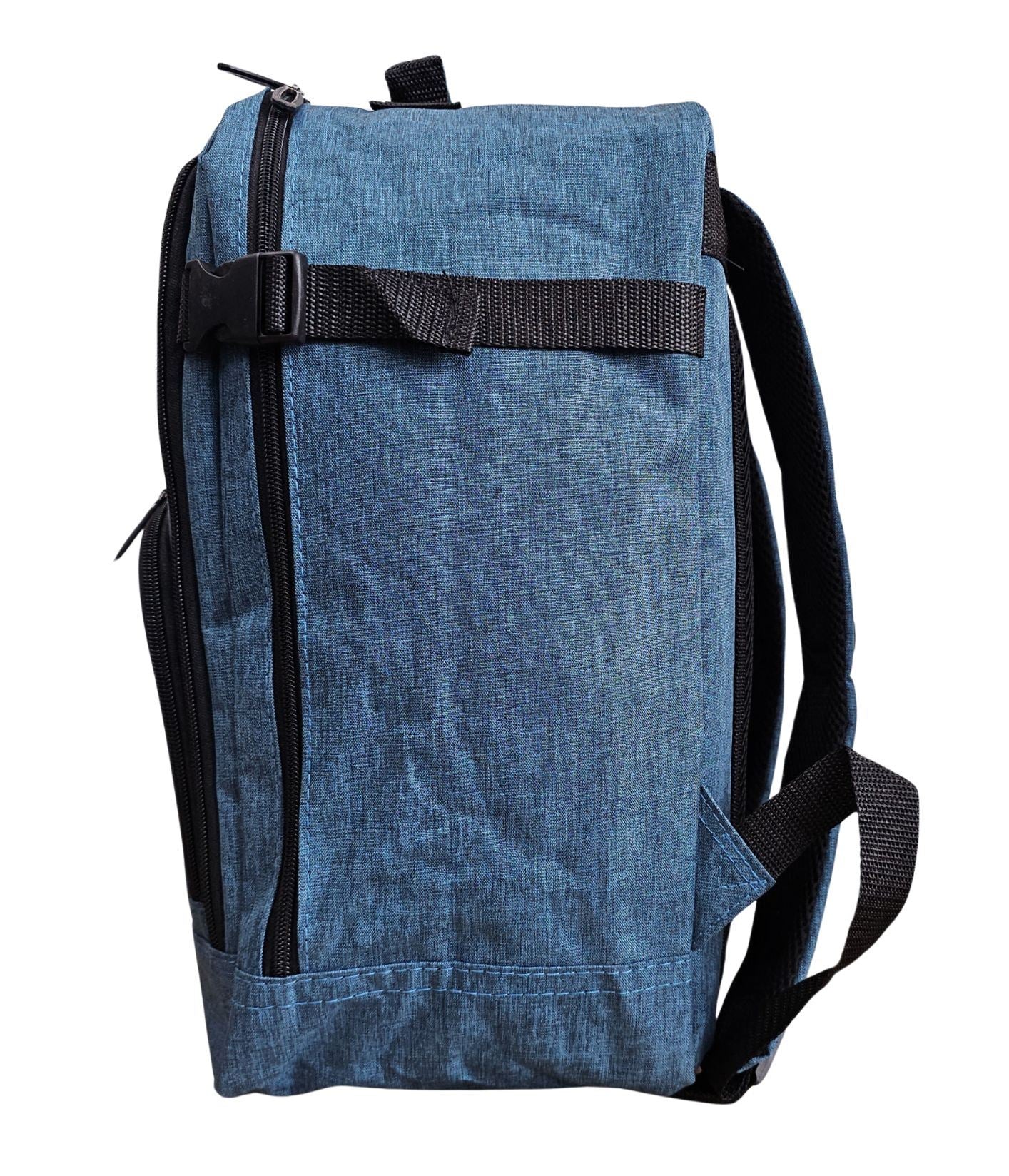 Backpack Rucksack 40x20 x25 cm Underseat Travel Cabin Bag for Easy Jet, Ryanair Teal - Image 4