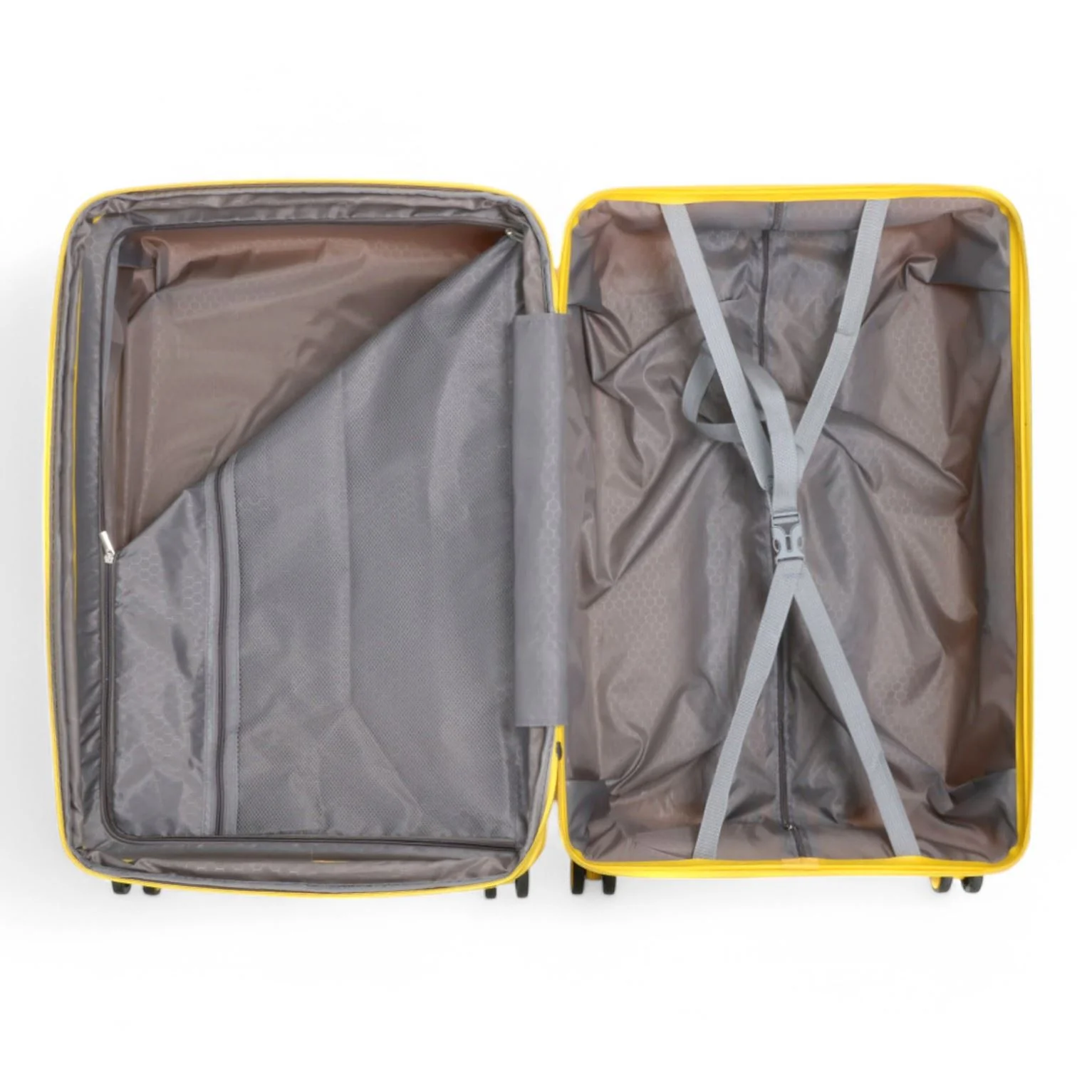 Balranald Large Hard Shell Suitcase in Yellow - Image 10