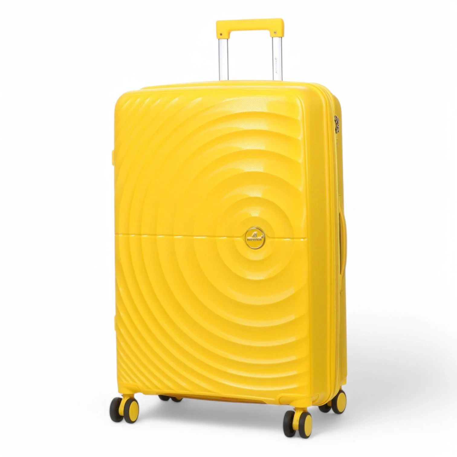 Balranald Large Hard Shell Suitcase in Yellow - Image 4