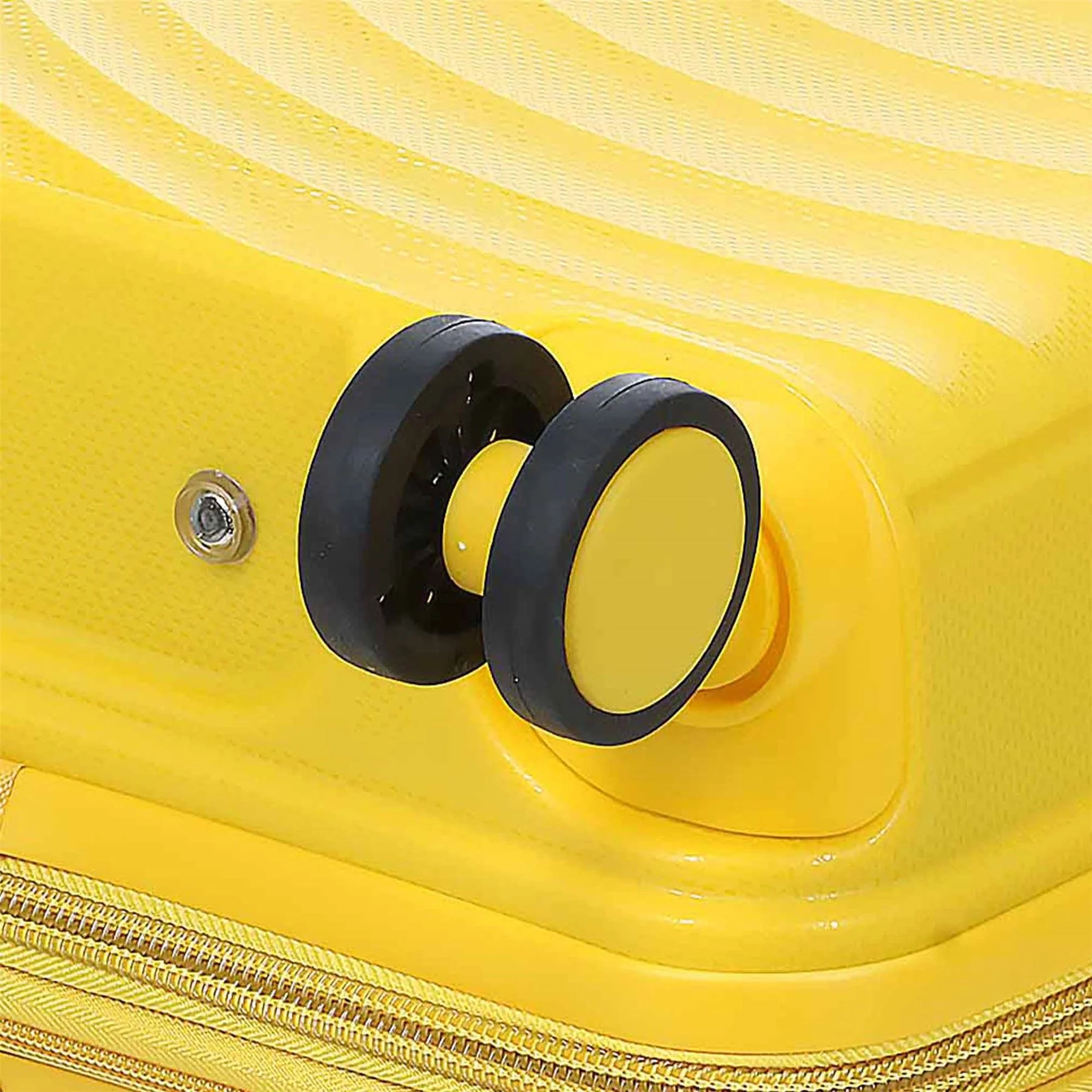 Balranald Large Hard Shell Suitcase in Yellow - Image 9