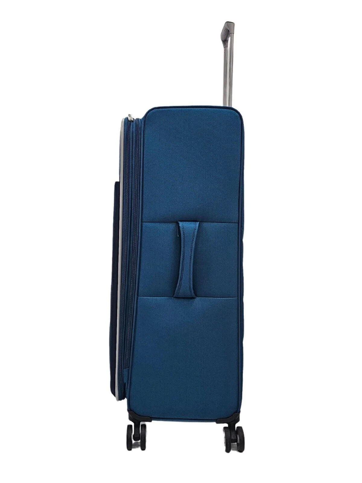 Beaverton Large Soft Shell Suitcase in Teal - Image 3
