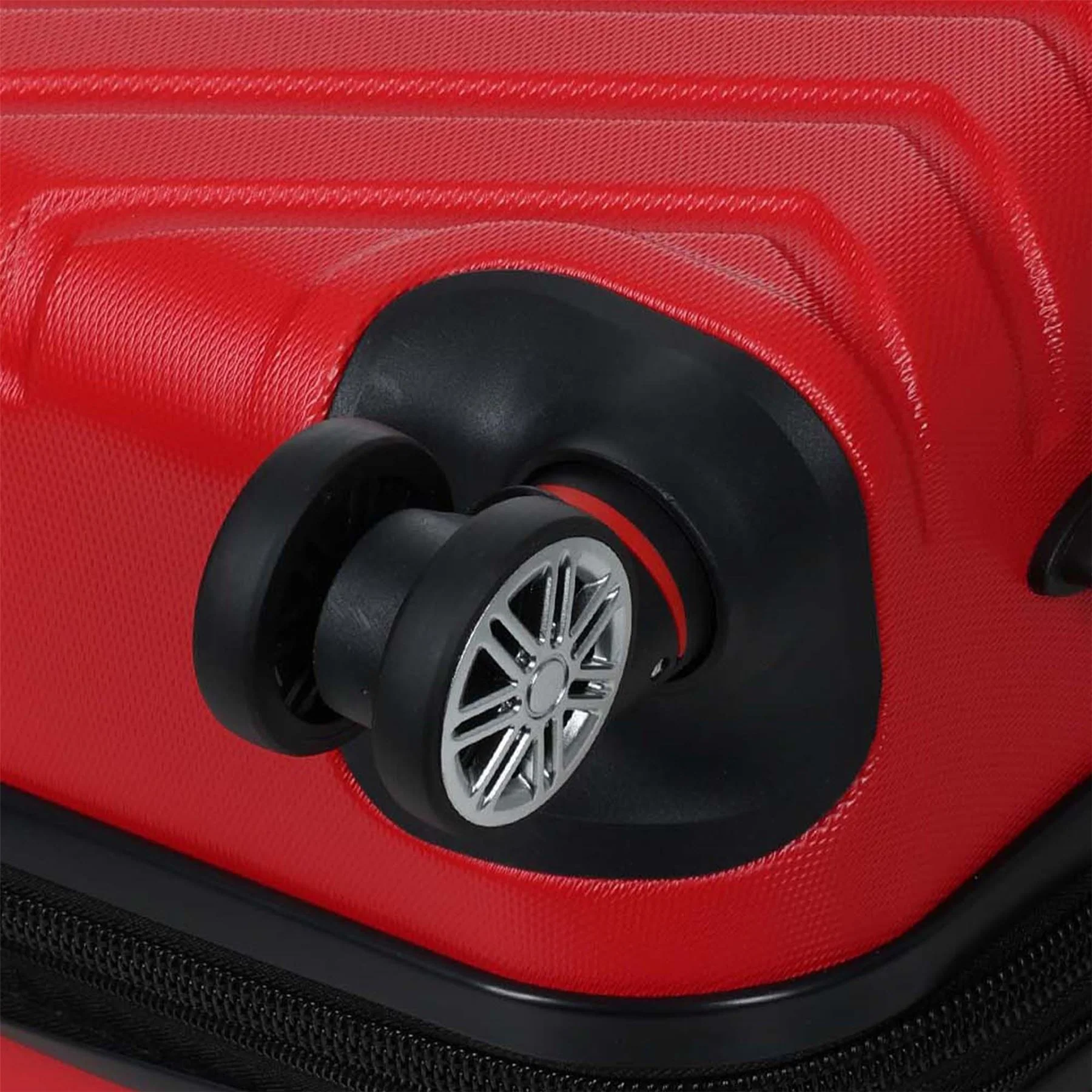 Bega Large Hard Shell Suitcase in Red - Image 10