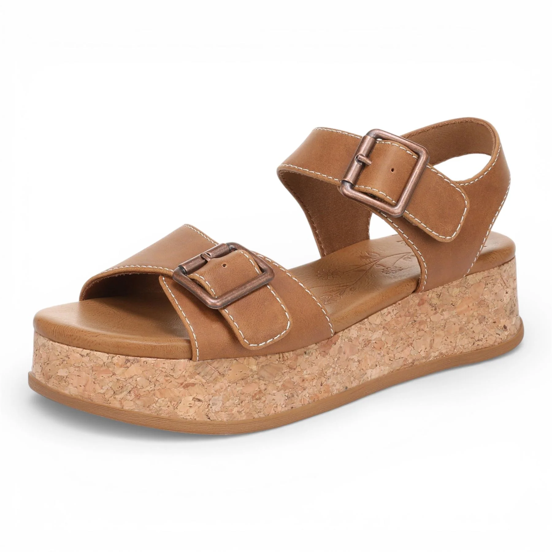 Blowfish Malibu Women’s Tan Faux Leather Platform Sandals - Magical - Image 11
