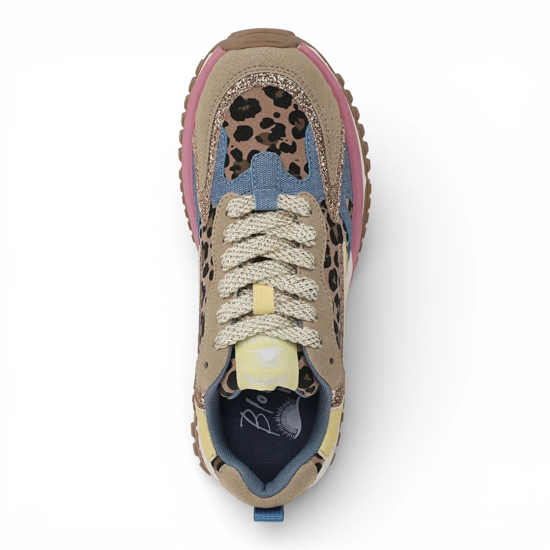 Blowfish Malibu Womens Retro Sneaker Trainers - Leo - Image 8
