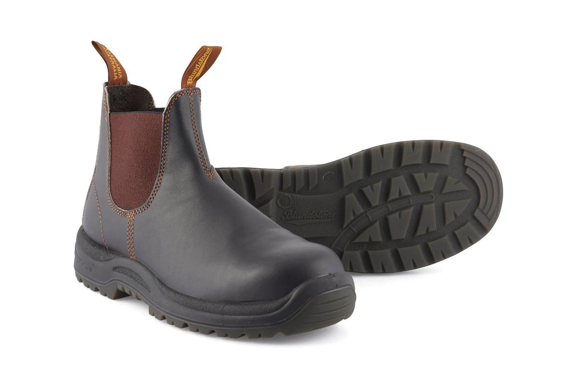 Blundstone #192 Brown Steel Toe Chelsea Boot - Image 5
