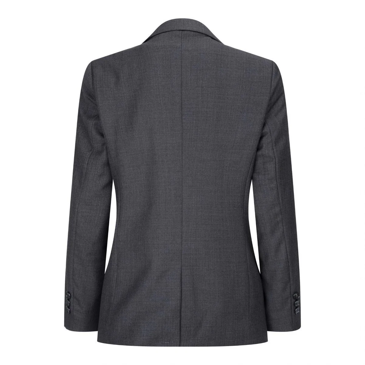 Boys 3 Piece Charcoal Grey Classic Retro Suit - Image 12