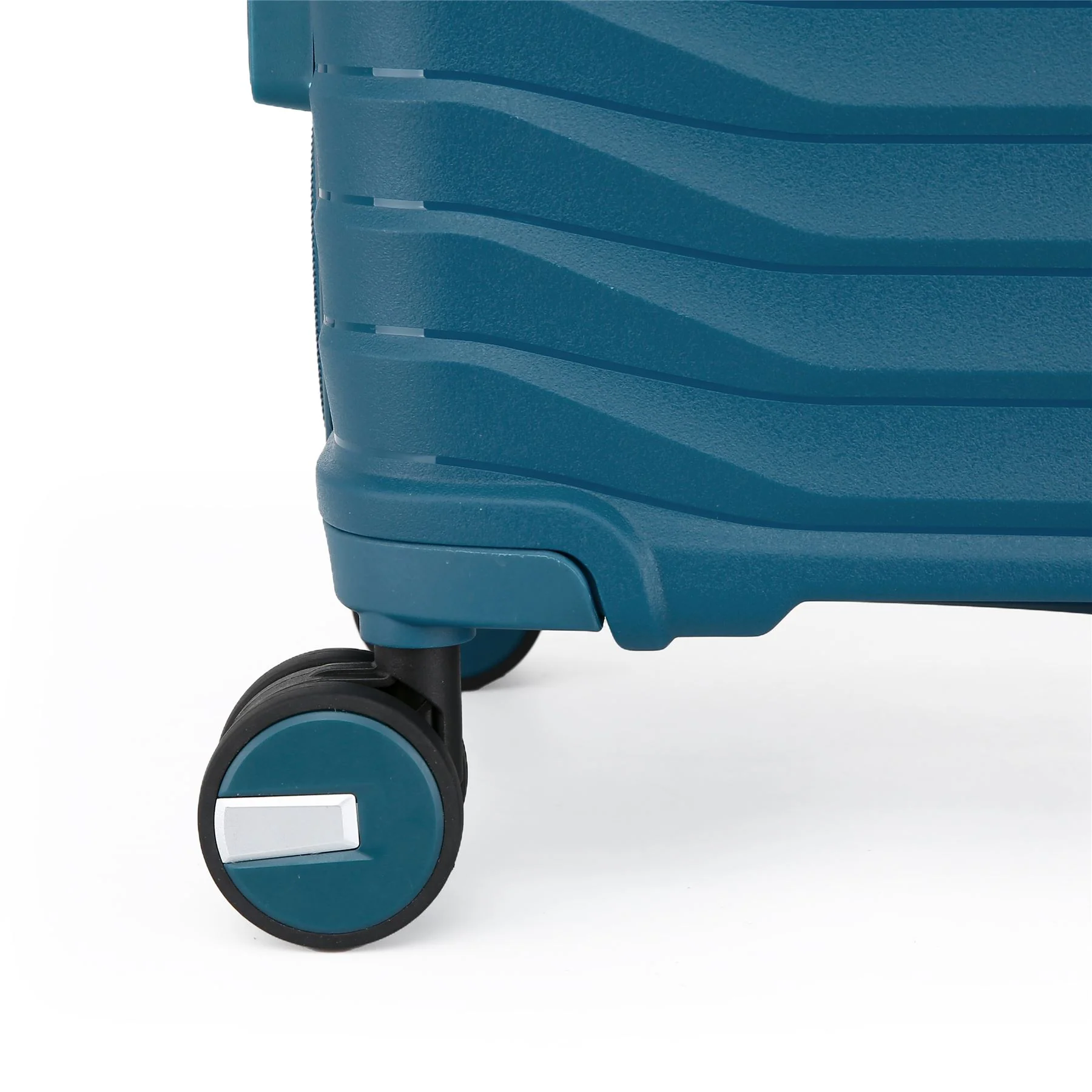 Burnaby Large Hard Shell Suitcase in Blue - Image 8