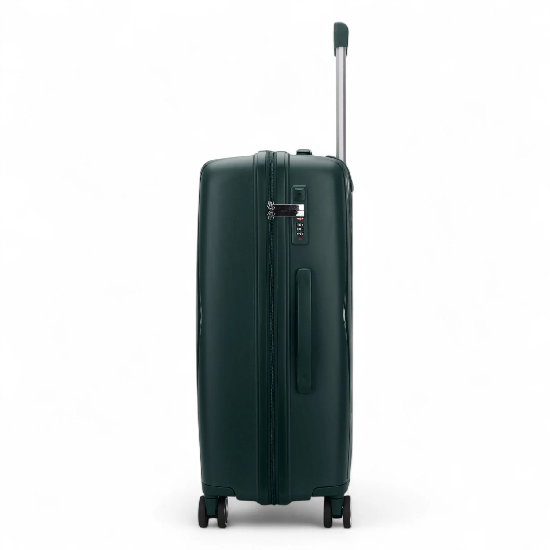Burnaby Large Hard Shell Suitcase in Green - Image 5