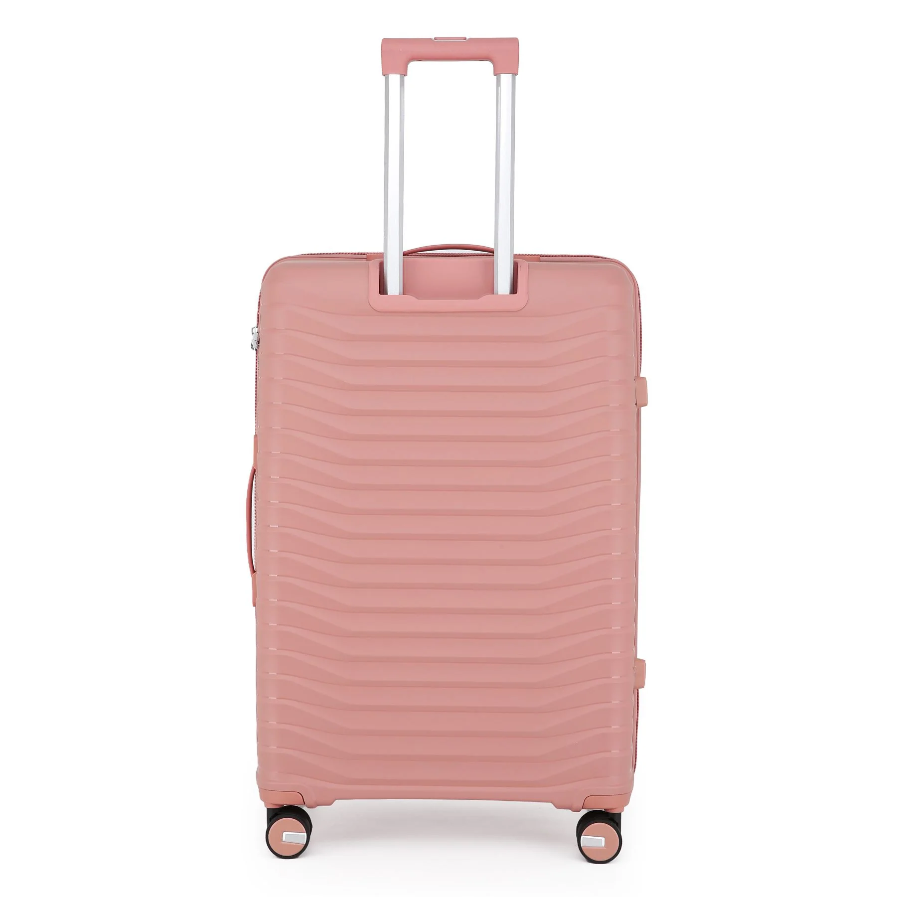 Burnaby Large Hard Shell Suitcase in Pink - Image 5