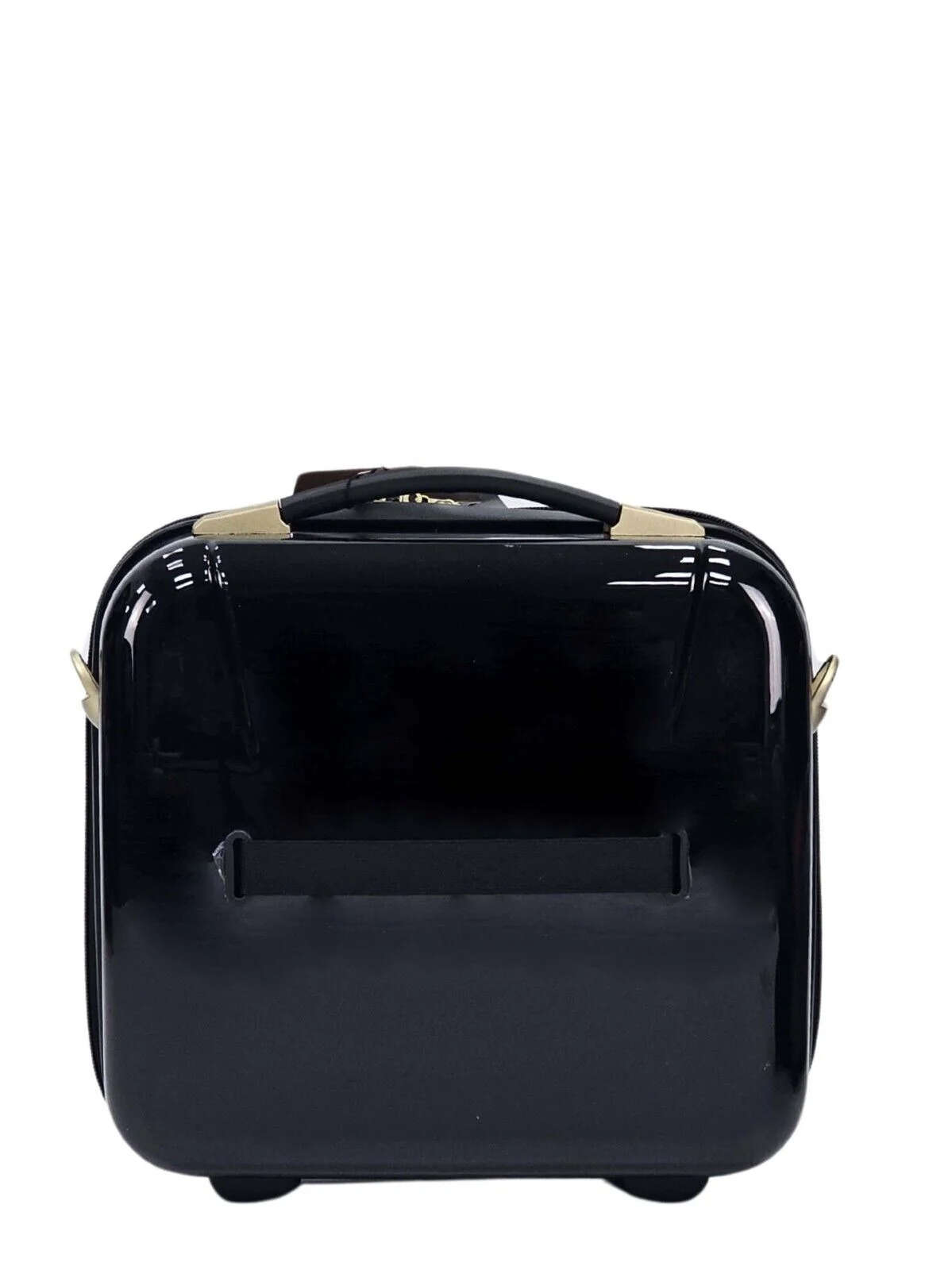 Butler Cosmetic Hard Shell Suitcase in Black - Image 3