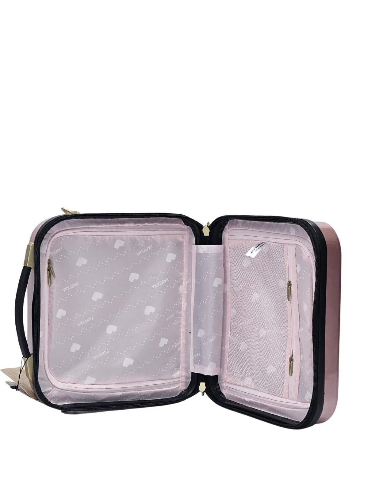 Butler Cosmetic Hard Shell Suitcase in Pink - Image 5