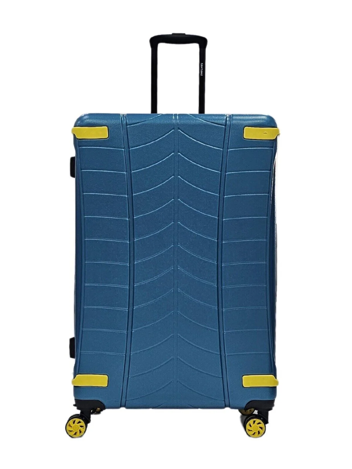 Bynum Extra Large Hard Shell Suitcase in Blue