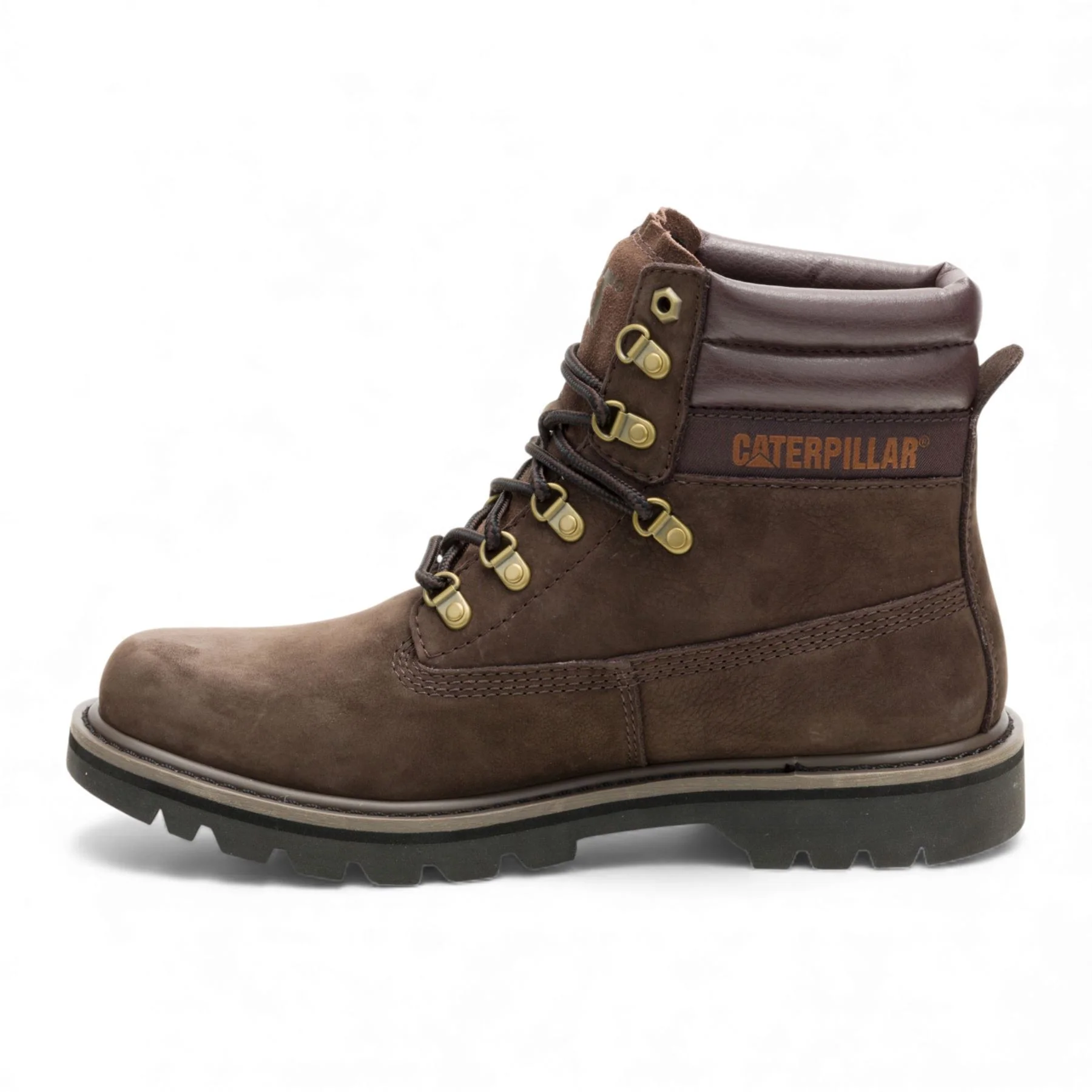CAT (Caterpillar) Waterproof Colorado 2.0 Hiker Dark Brown Leather Walking Ankle Boots - Image 4