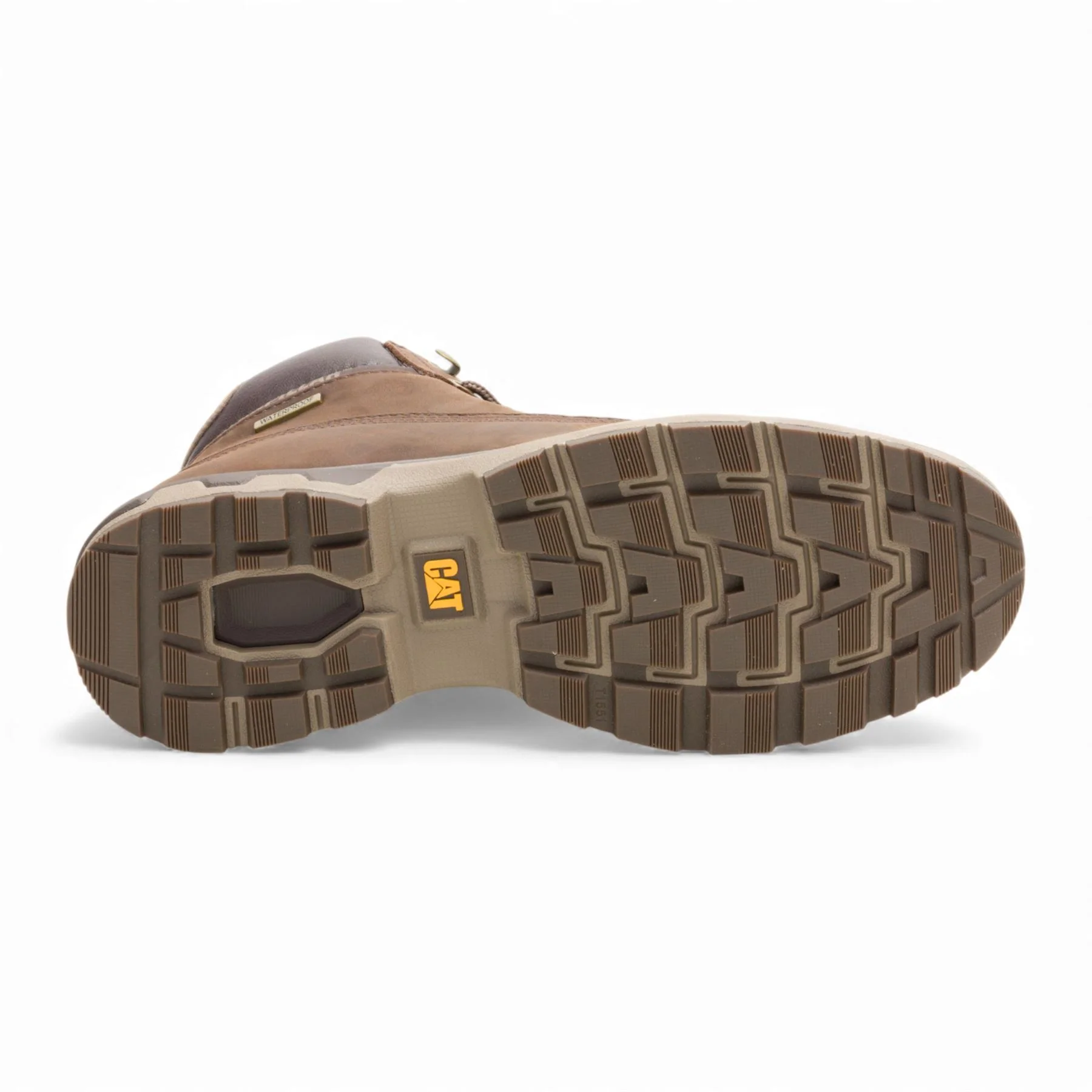 Caterpillar (CAT) Men's Pursue Dark Brown Leather Everyday Work Hiking Ankle Boots - Image 8
