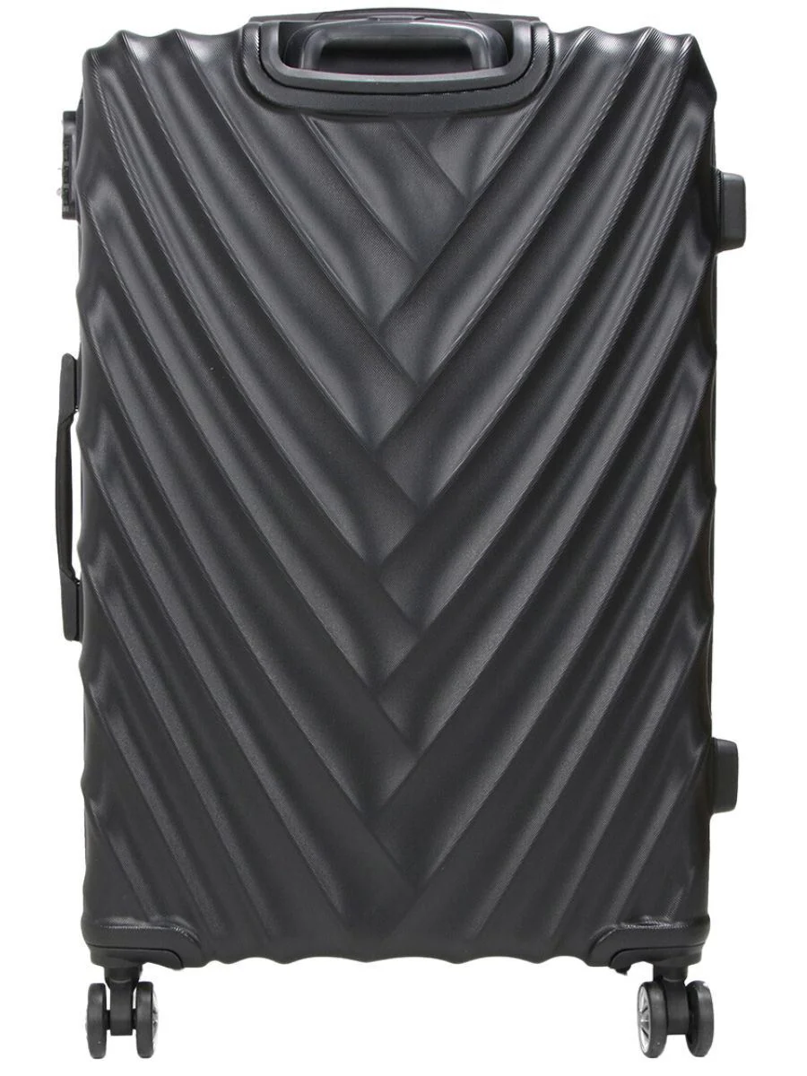 Chatom Large Hard Shell Suitcase in Black - Image 6