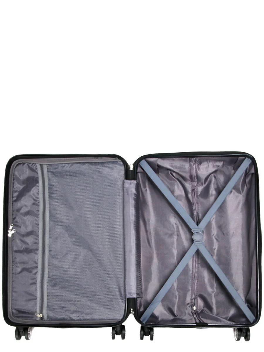 Chatom Large Hard Shell Suitcase in Black - Image 8