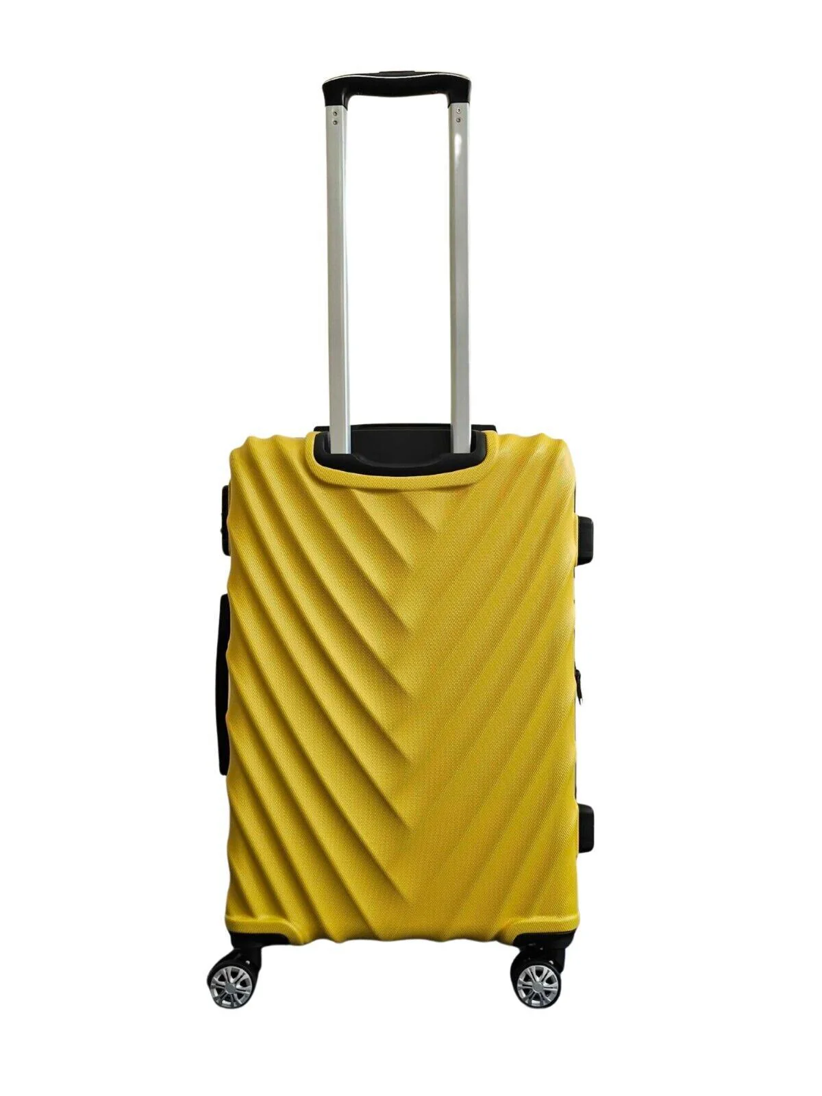 Chatom Large Hard Shell Suitcase in Yellow - Image 5