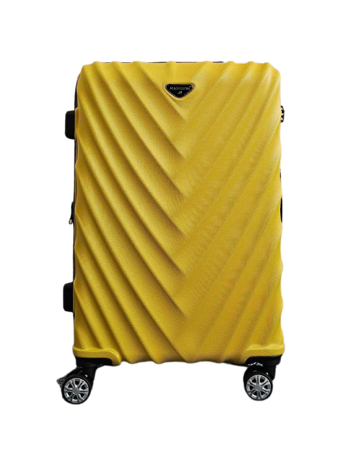 Chatom Large Hard Shell Suitcase in Yellow - Image 6