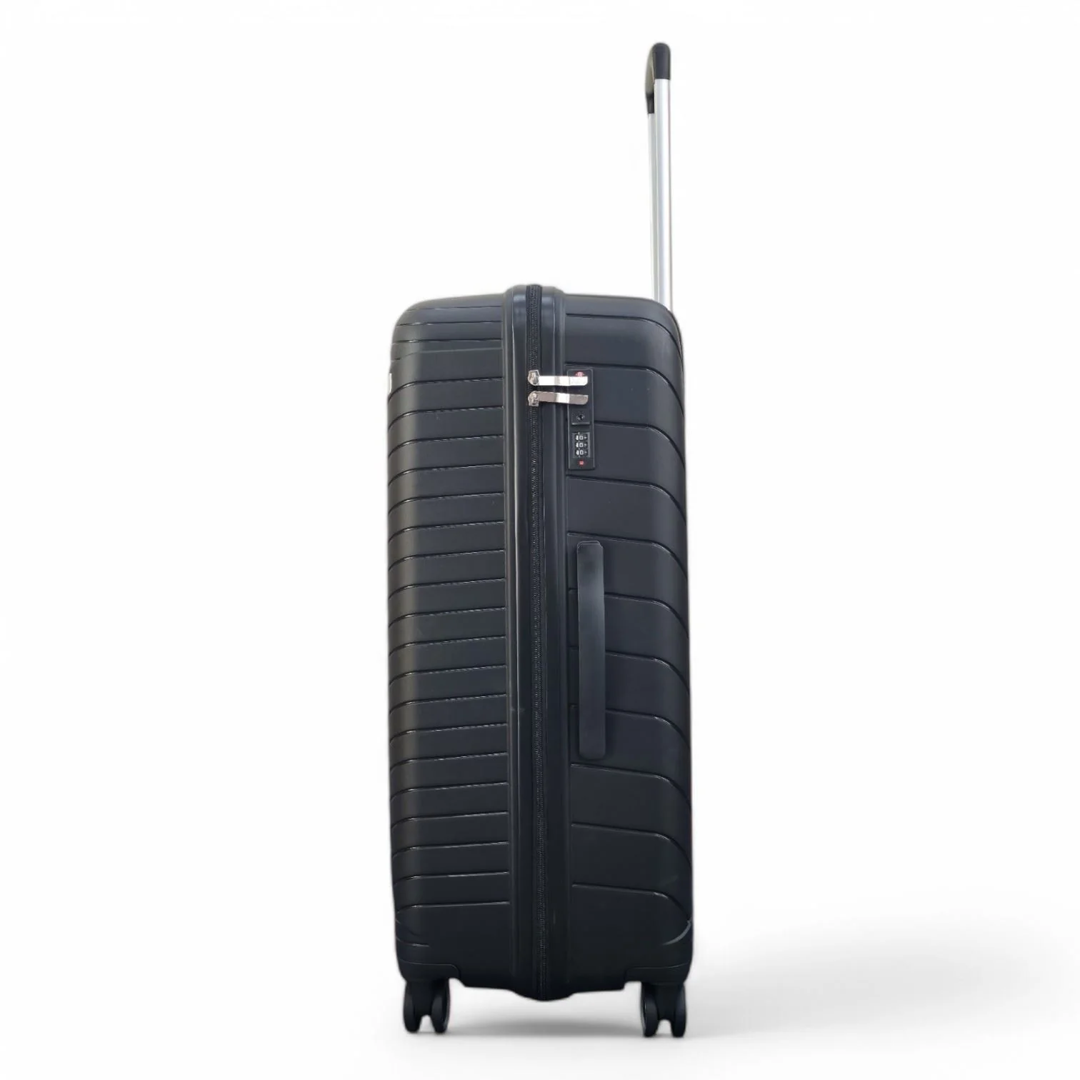 Chita Large Hard Shell Suitcase in Black - Image 5