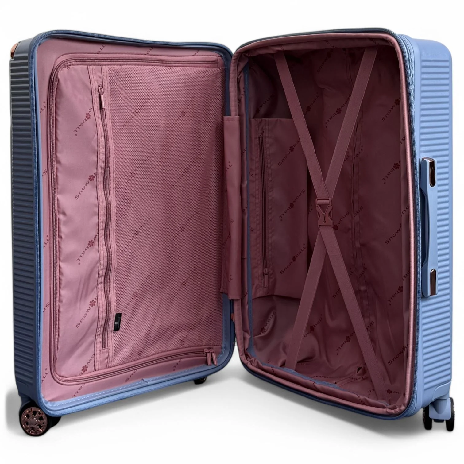 Cowra Large Hard Shell Suitcase in Blue - Image 7
