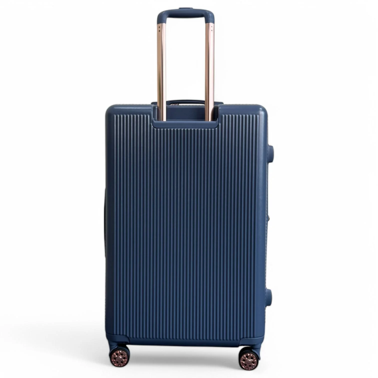 Cowra Large Hard Shell Suitcase in Navy Blue - Image 6