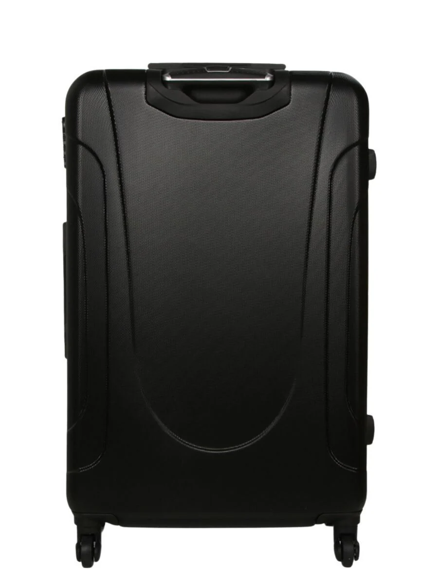 Crossville Large Hard Shell Suitcase in Black - Image 6