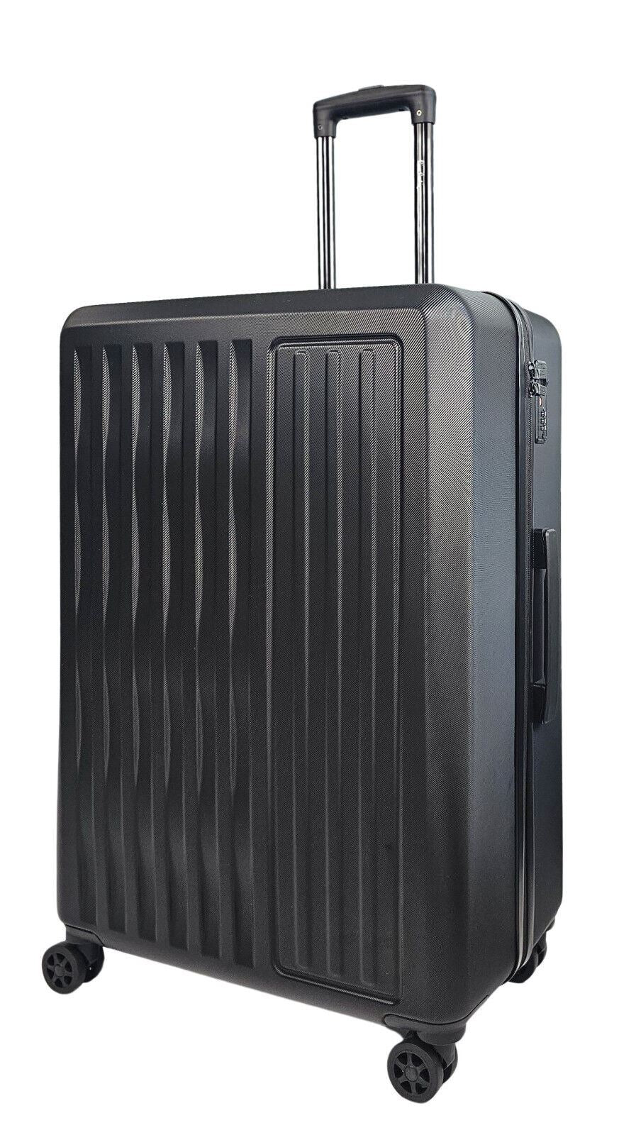 Cullman Large Hard Shell Suitcase in Black - Image 4