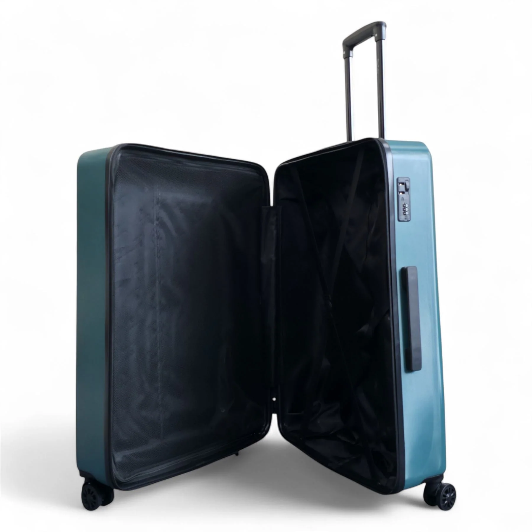 Cullman Large Hard Shell Suitcase in Green - Image 7
