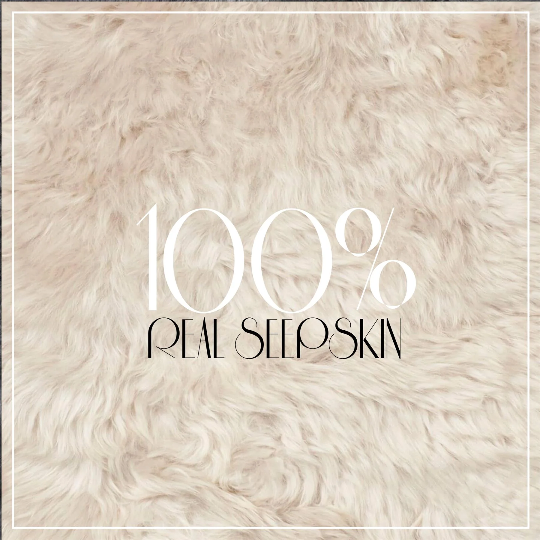 Genuine Sheepskin 40x40cm Real Wool Single Sided Cushion - Image 35