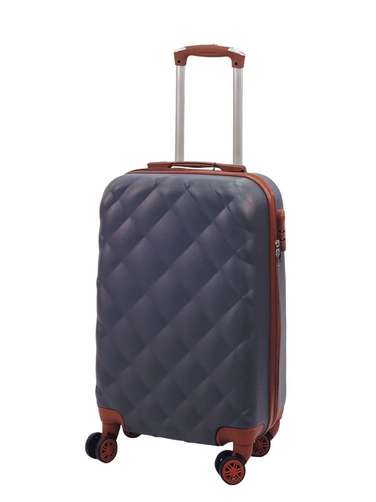 Grey Hard Shell Suitcase Luggage Set Travel Cabin Bag - Image 14