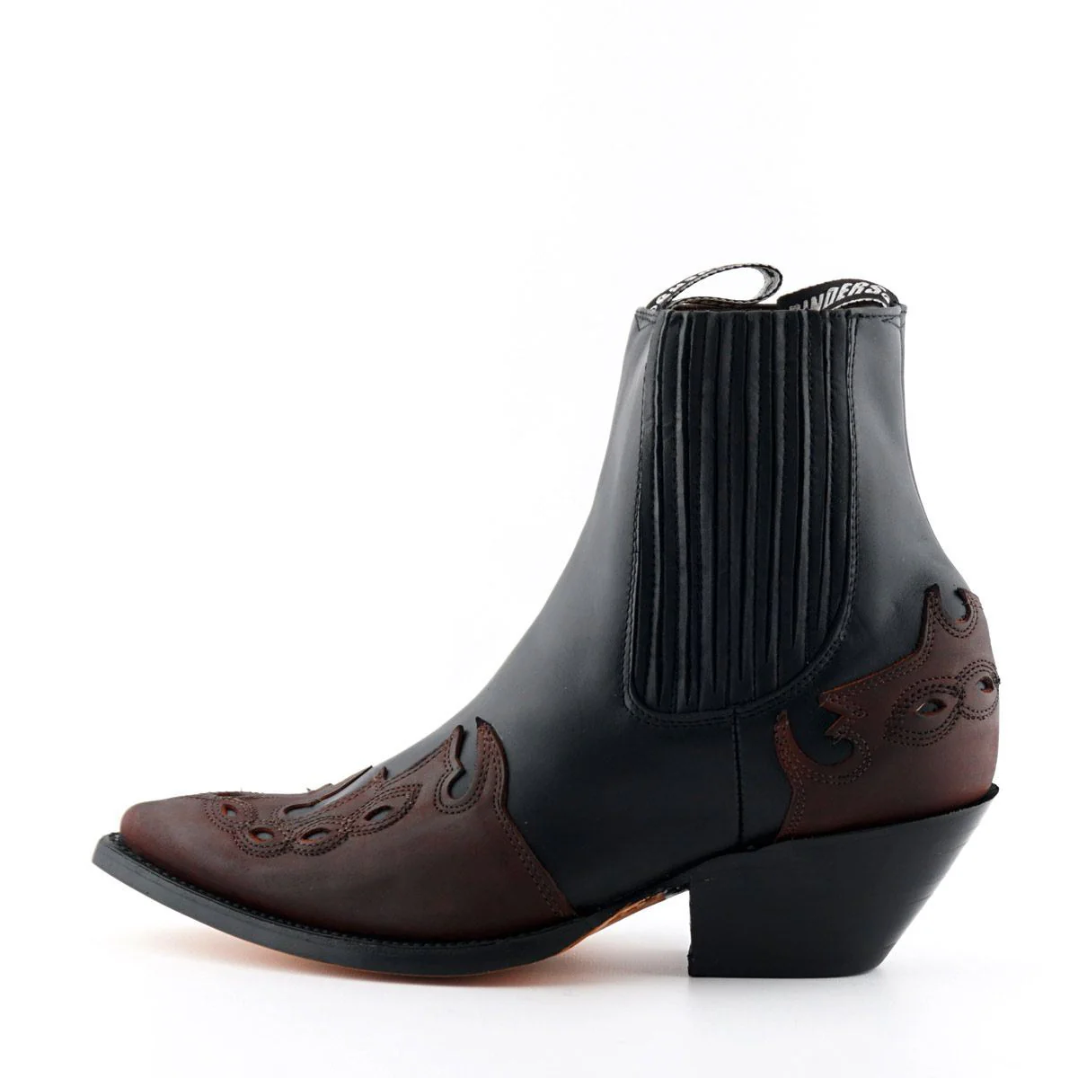Grinders Unisex Leather Black Western Boots- Arizona Lo - Image 3