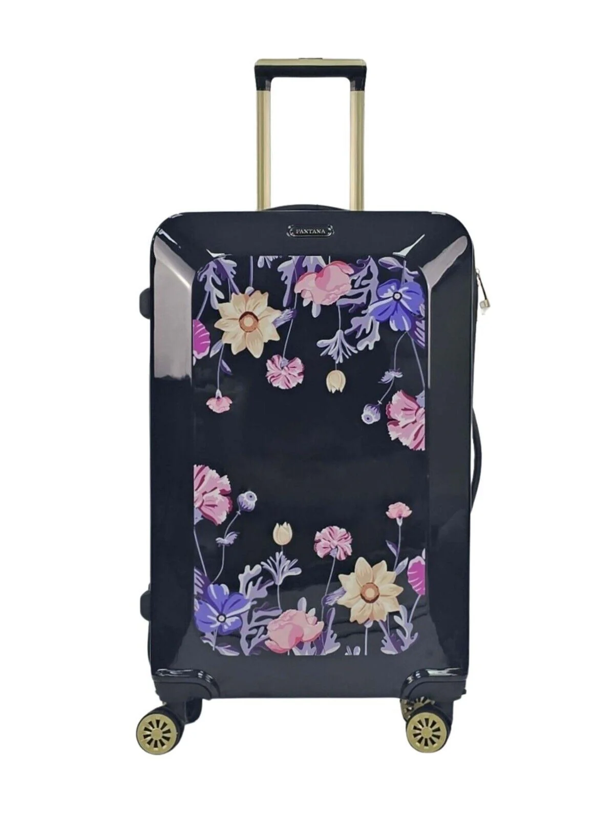 Hard Shell Flower Print Suitcase Luggage Set - Image 76