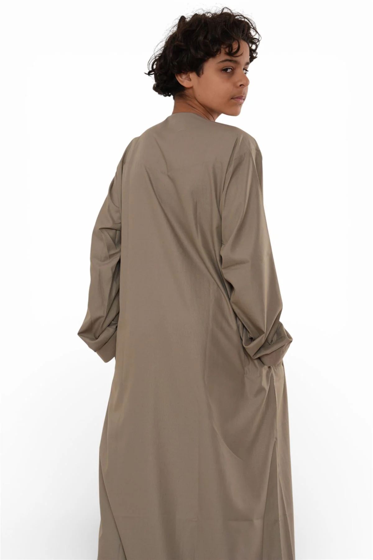 Kids Boys Eid Moroccan Jubba Robe Djellaba Ramadan Eid Thobe - K-HM11 - Image 163