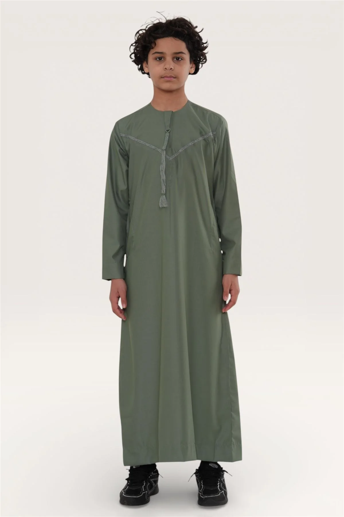 Kids Boys Ramadan Eid Moroccan Jubba Robe Djellaba Thobe - K-TT008 - Image 13