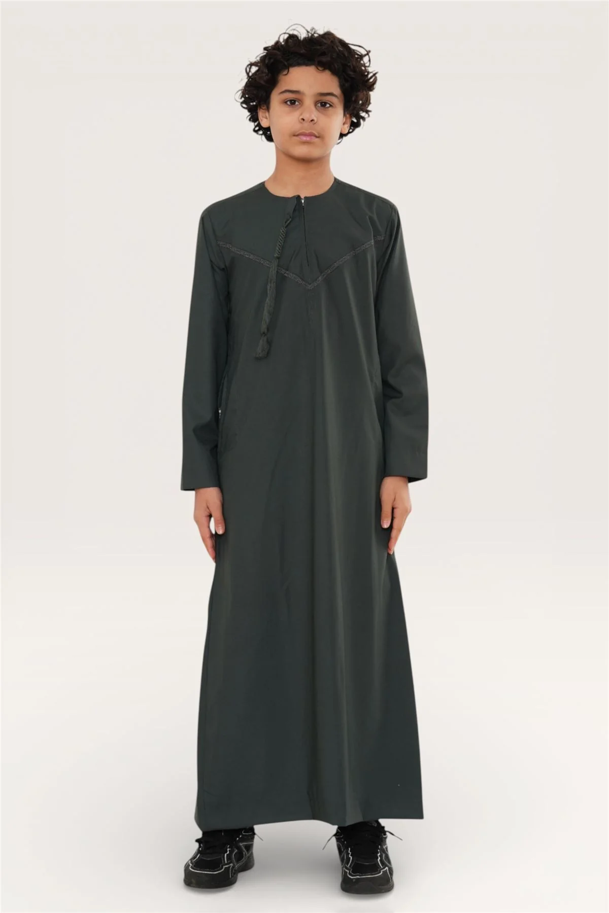 Kids Boys Ramadan Eid Moroccan Jubba Robe Djellaba Thobe - K-TT008 - Image 20