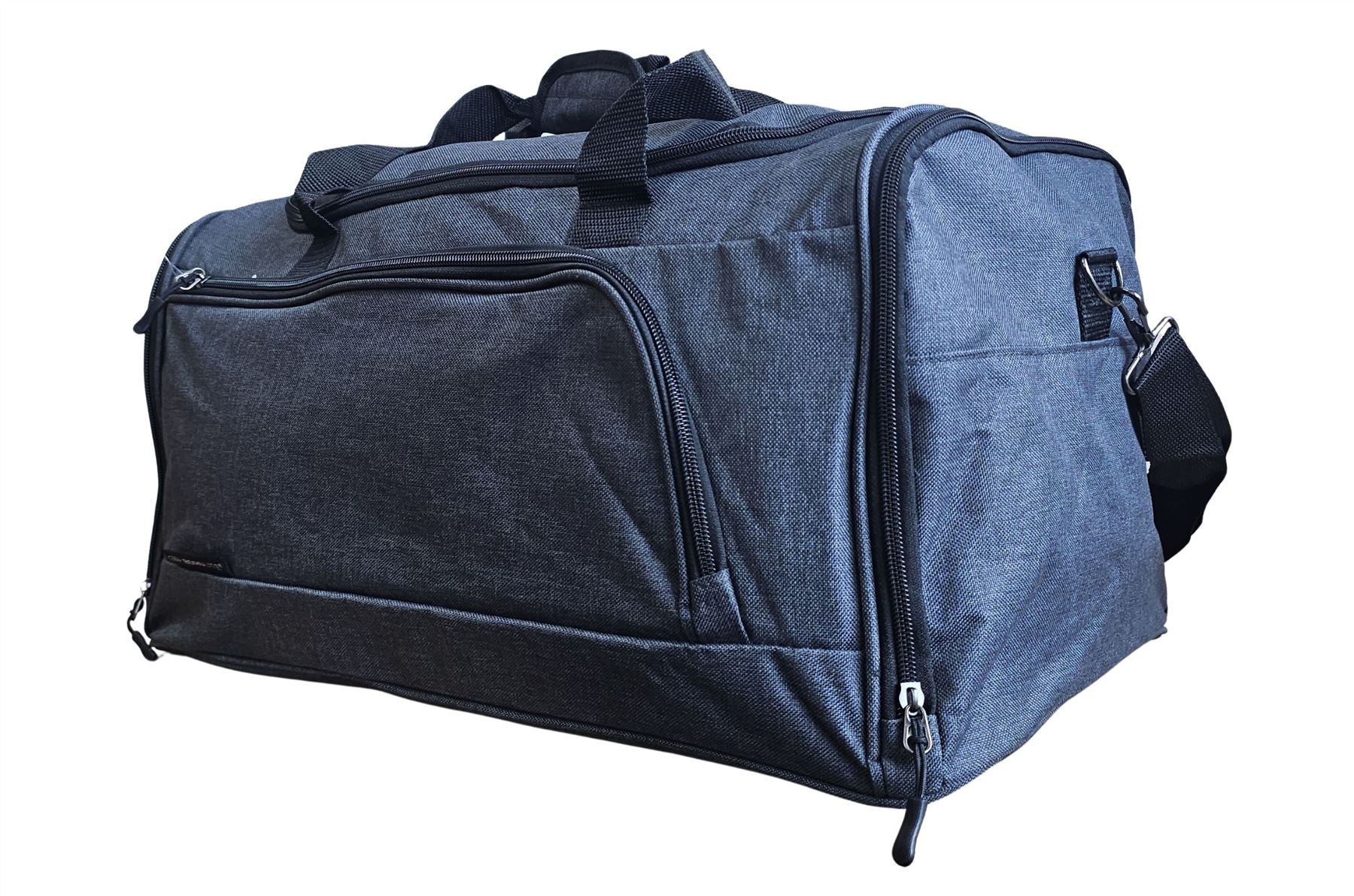Large Duffel Weekend Holdall Carry-On Cabin Bag Gym Sports Travel Bag Black